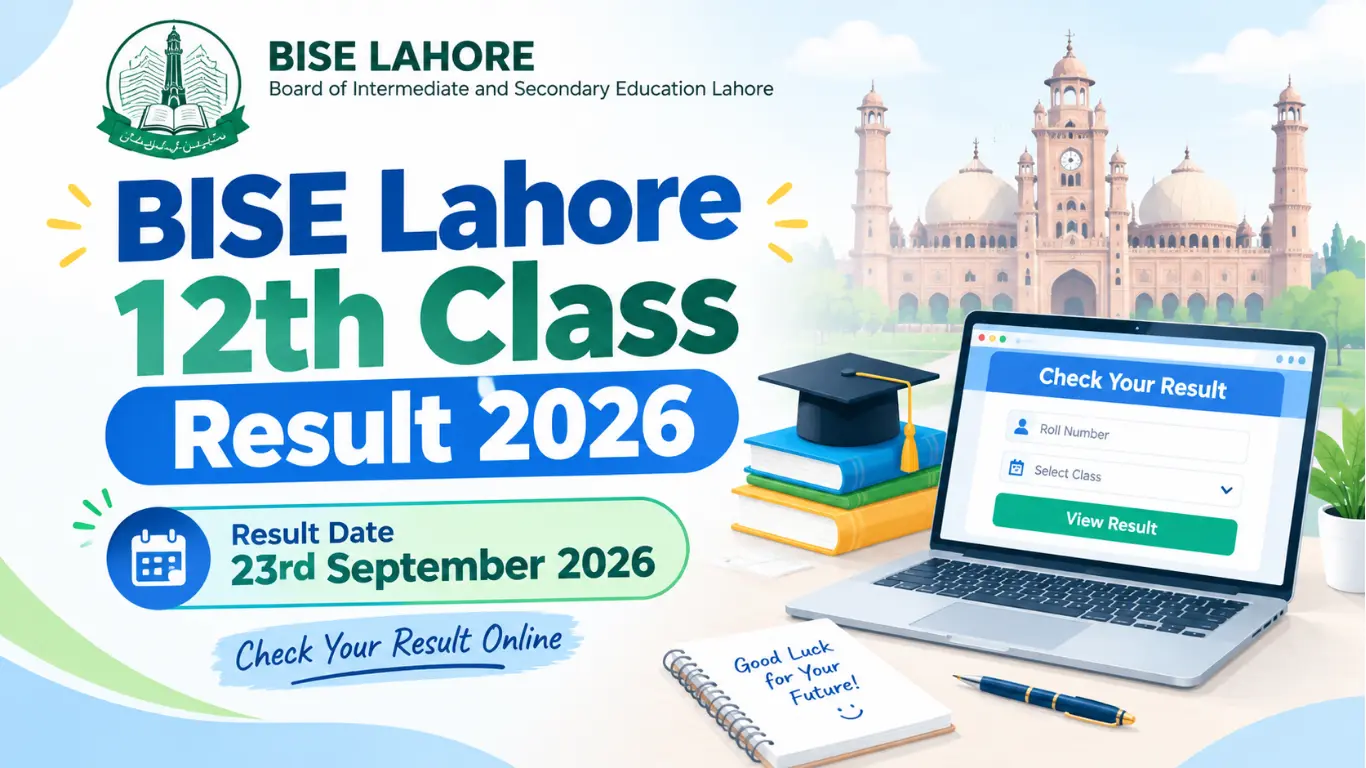BISE Lahore 12th Class Result 2026