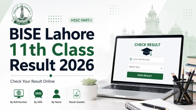 BISE Lahore 11th Class Result 2026